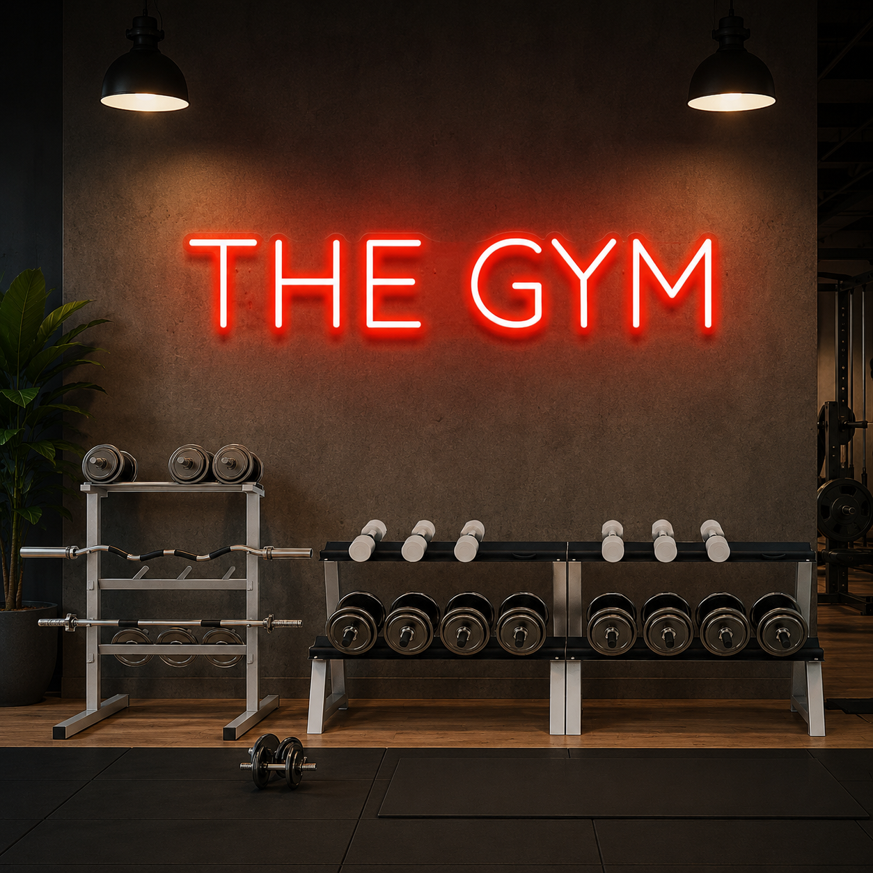 The Gym Led Neon Sign Light