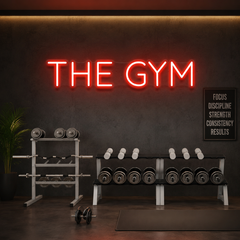 The Gym Led Neon Sign Light
