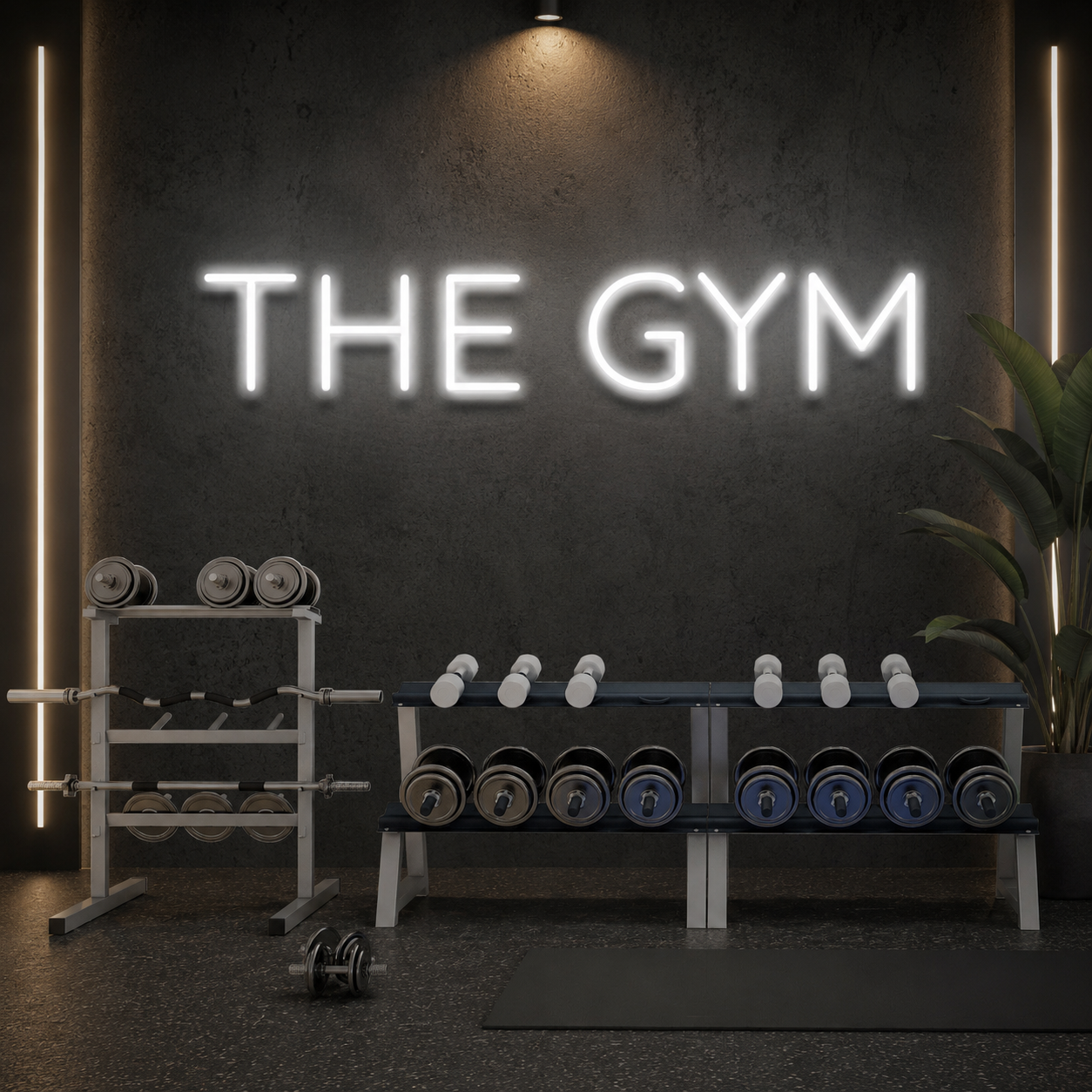 The Gym Led Neon Sign Light