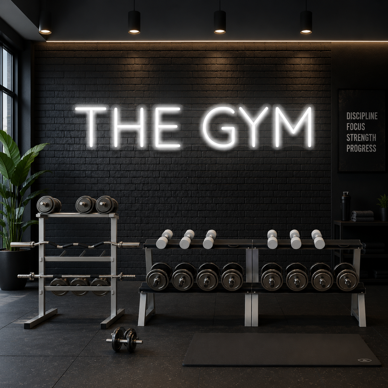 The Gym Led Neon Sign Light