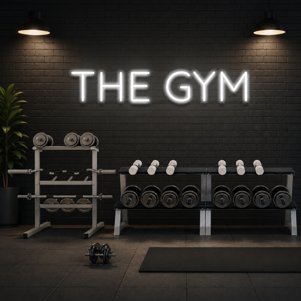 The Gym Led Neon Sign Light