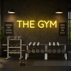 The Gym Led Neon Sign Light