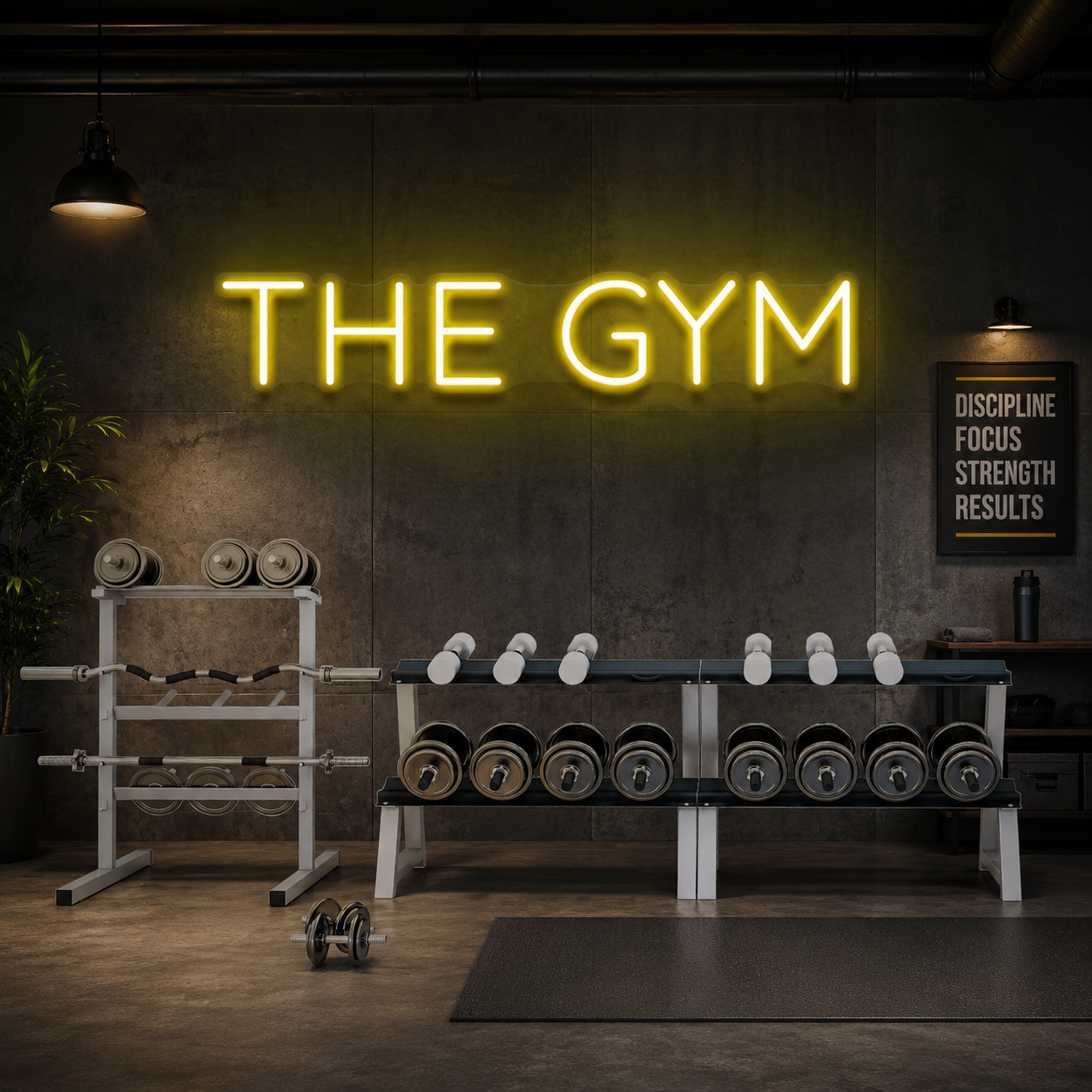 The Gym Led Neon Sign Light