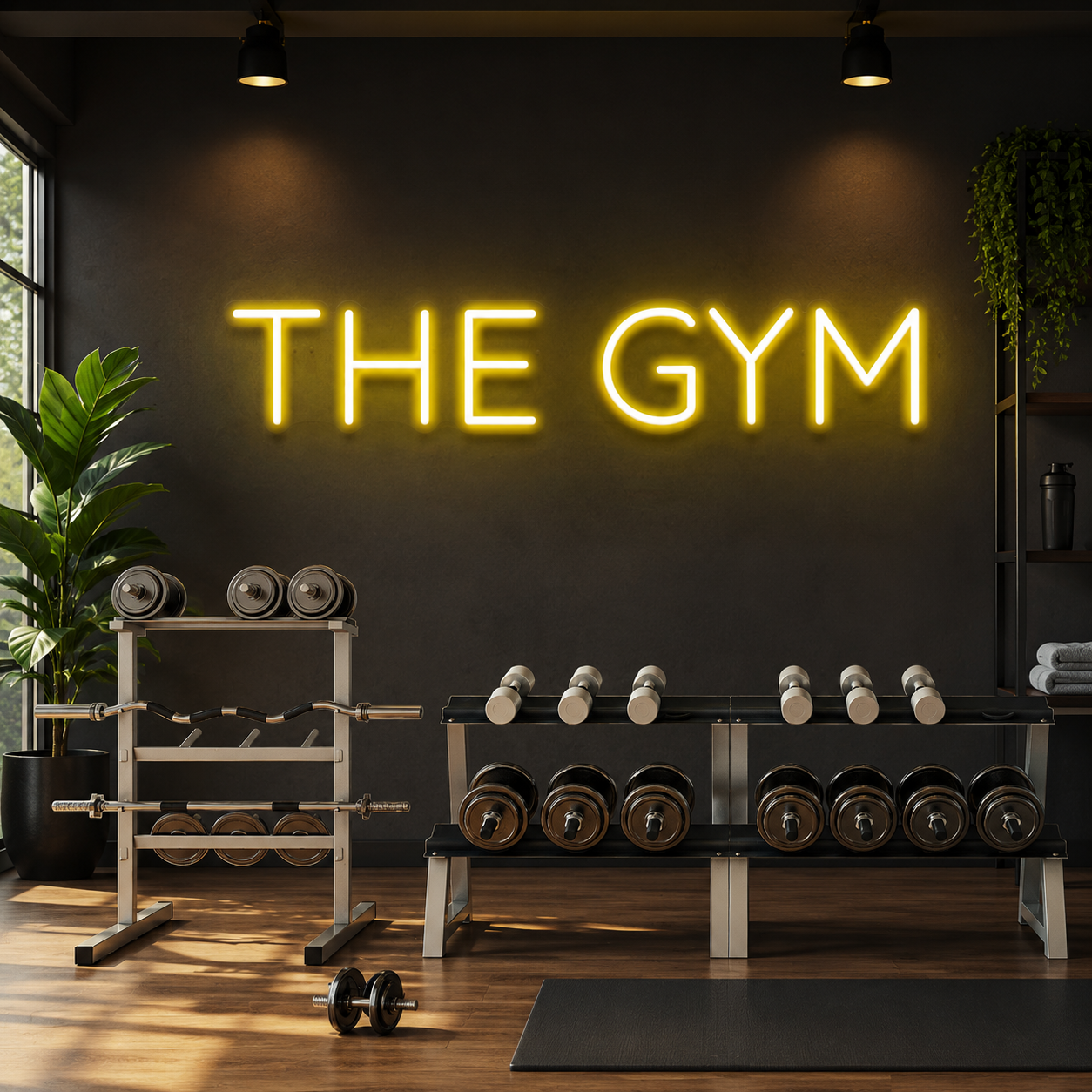 The Gym Led Neon Sign Light