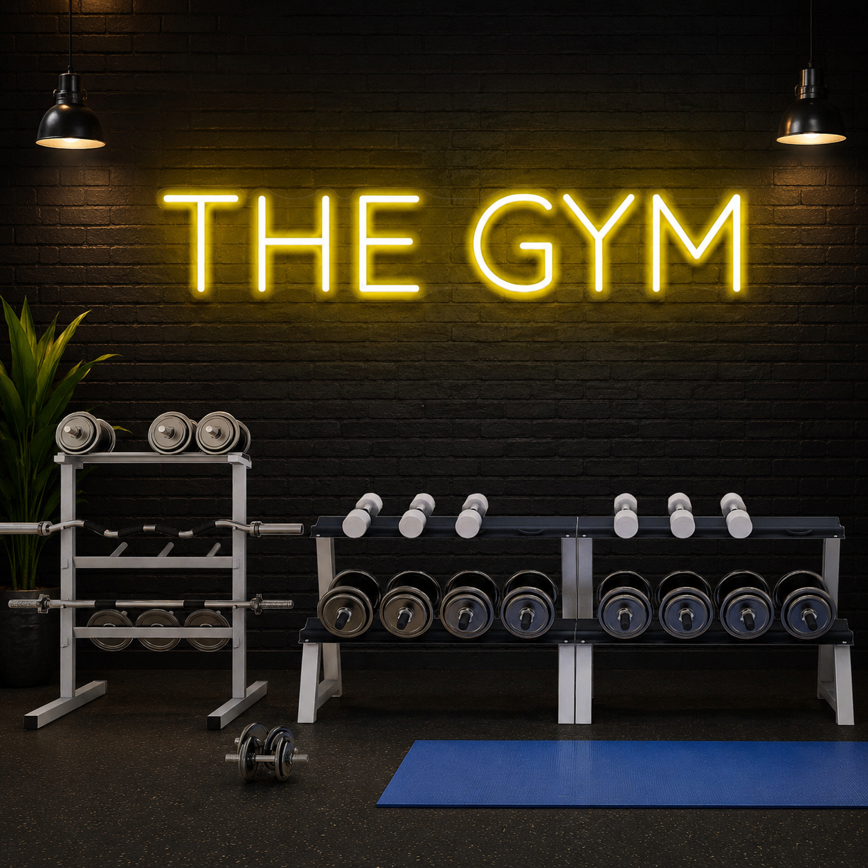 The Gym Led Neon Sign Light