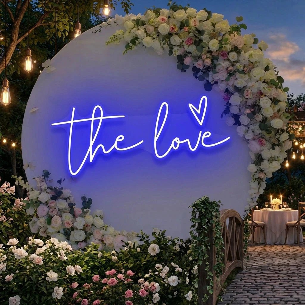 The Love Led Neon Sign Light