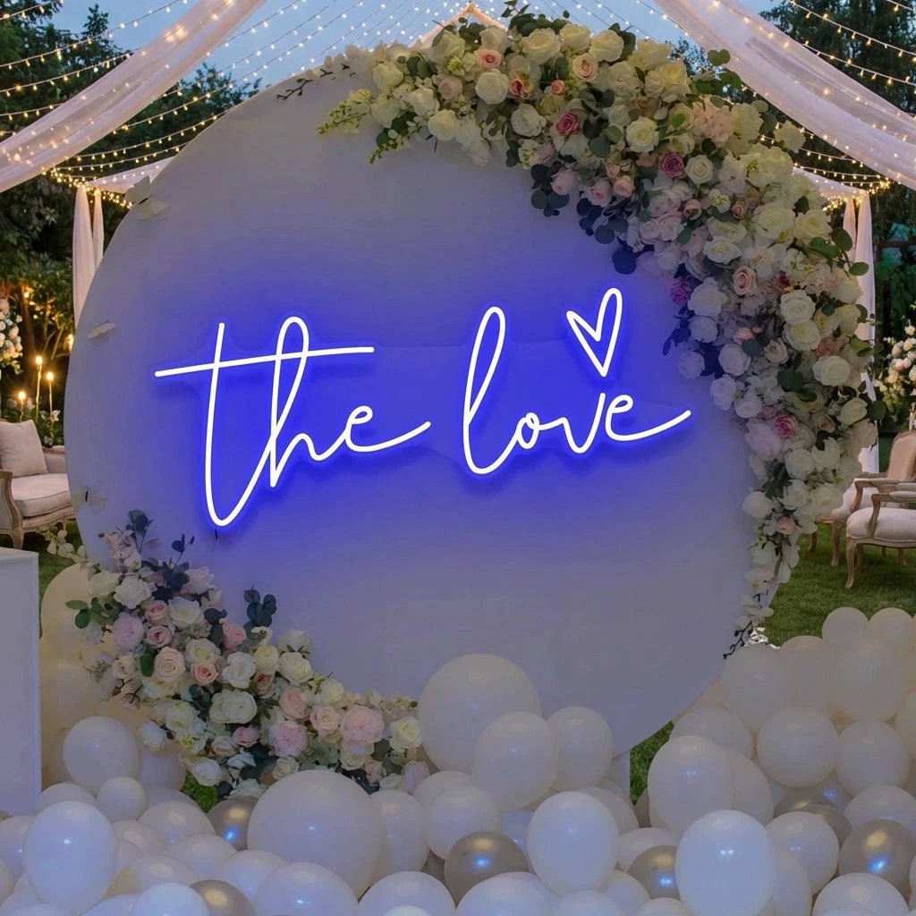 The Love Led Neon Sign Light