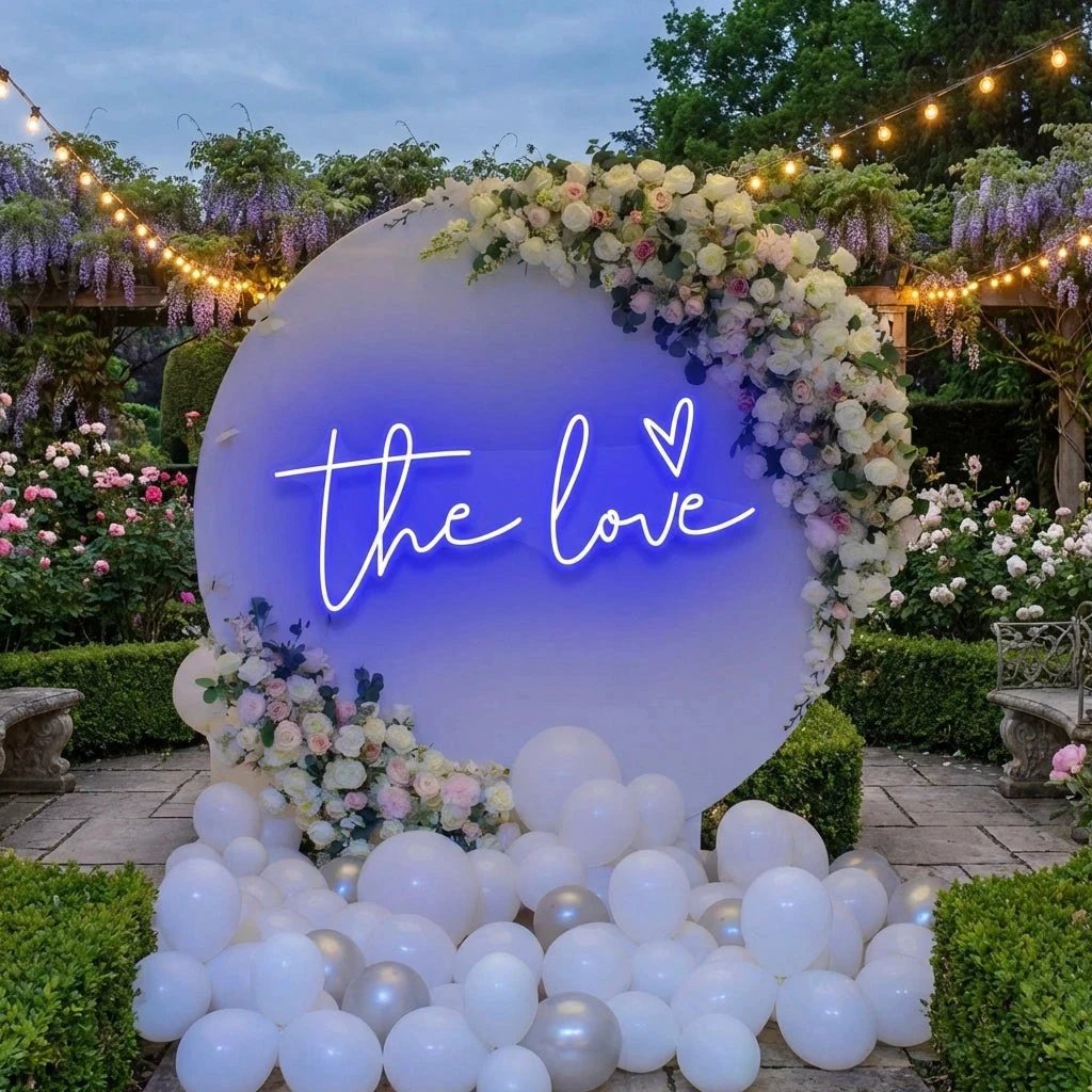 The Love Led Neon Sign Light