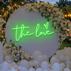 The Love Led Neon Sign Light