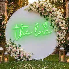 The Love Led Neon Sign Light