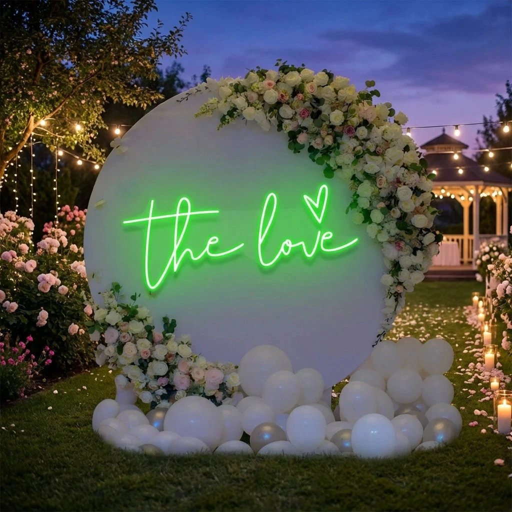 The Love Led Neon Sign Light