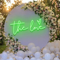 The Love Led Neon Sign Light