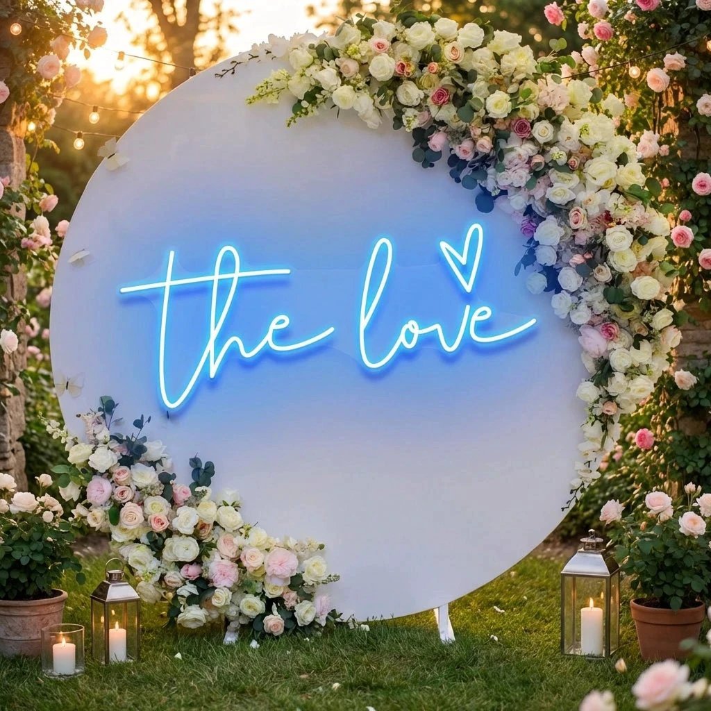 The Love Led Neon Sign Light