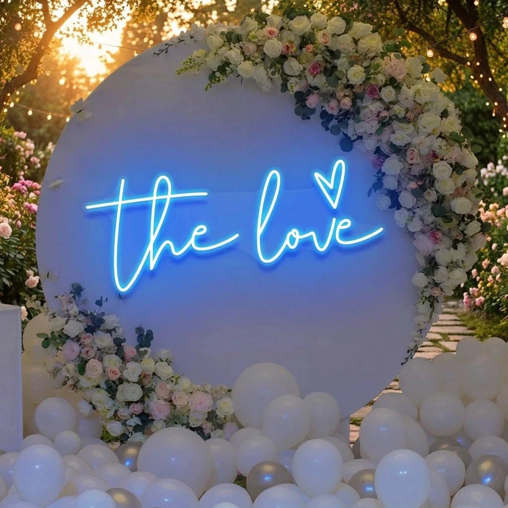 The Love Led Neon Sign Light
