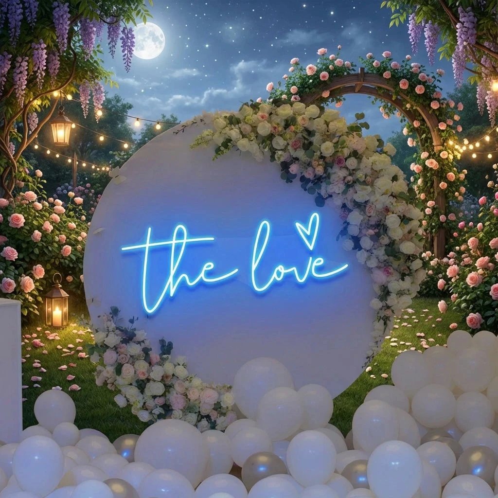 The Love Led Neon Sign Light