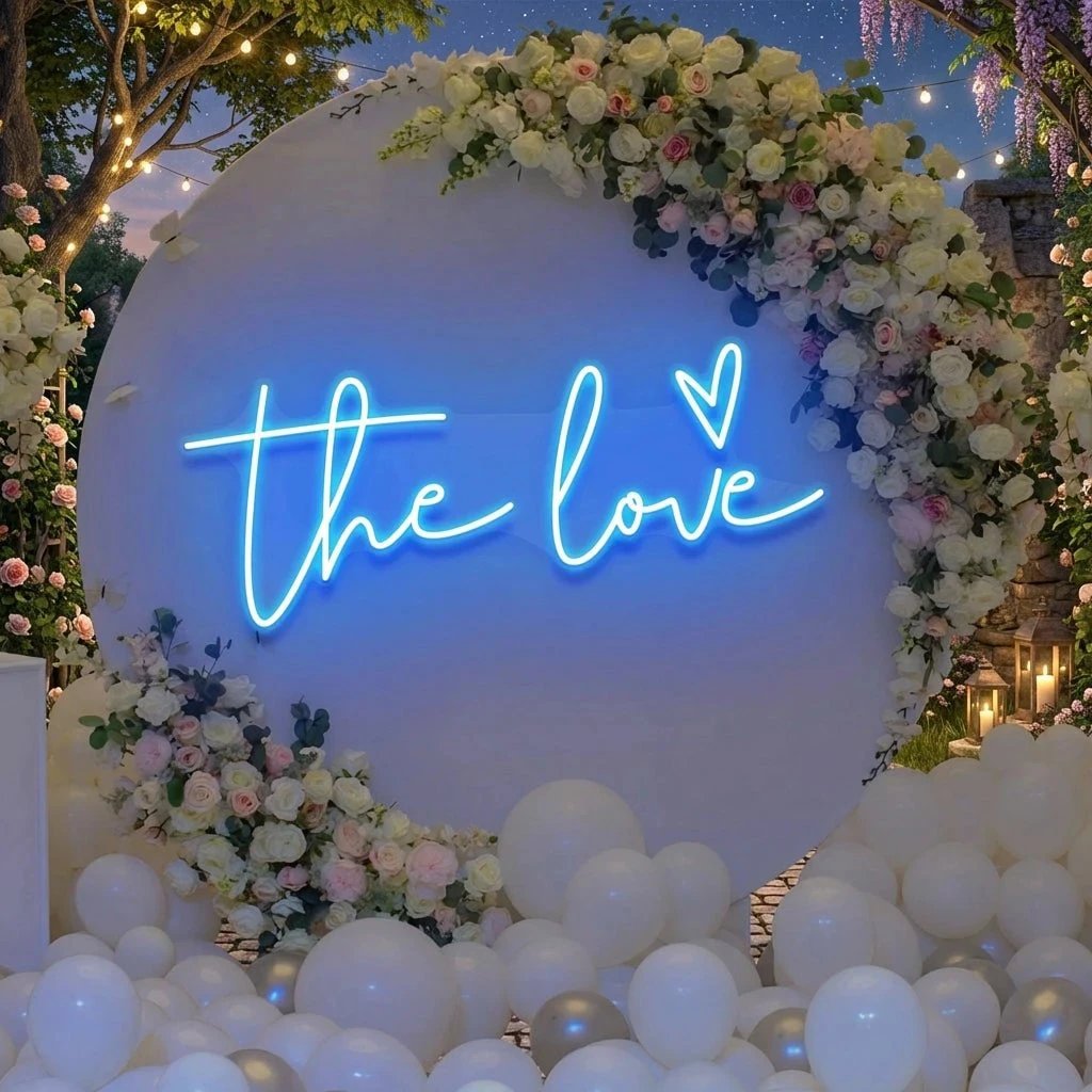 The Love Led Neon Sign Light
