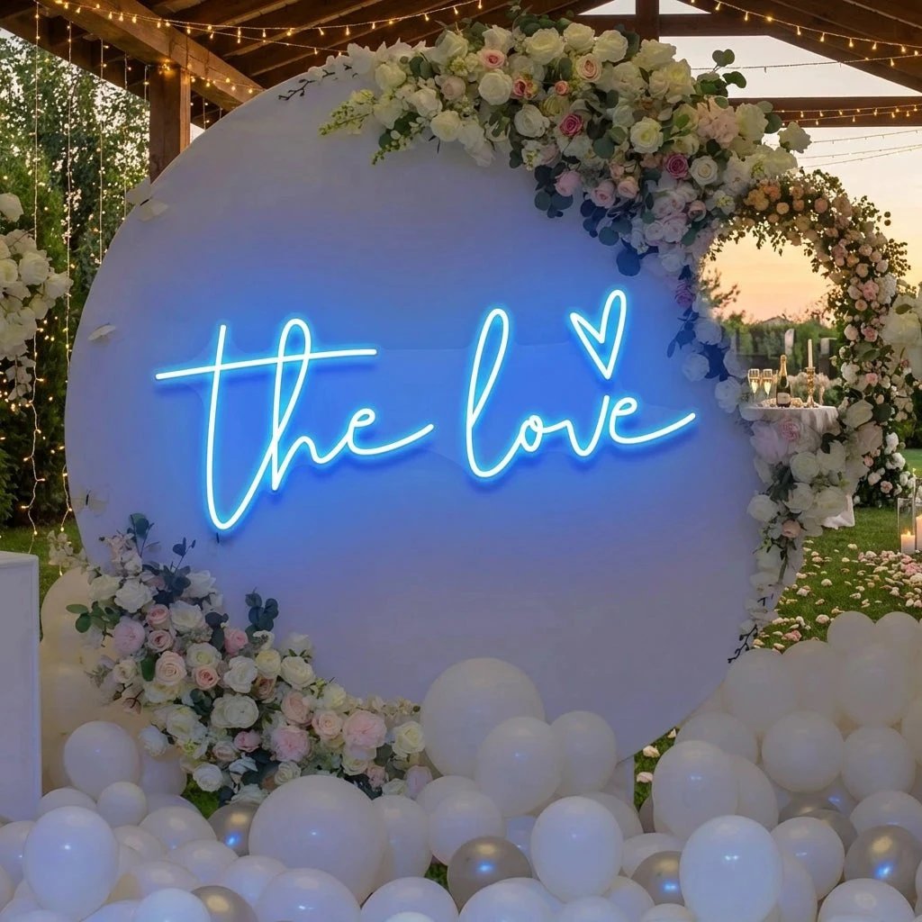 The Love Led Neon Sign Light
