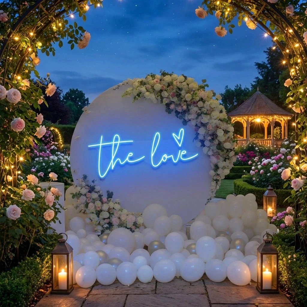 The Love Led Neon Sign Light