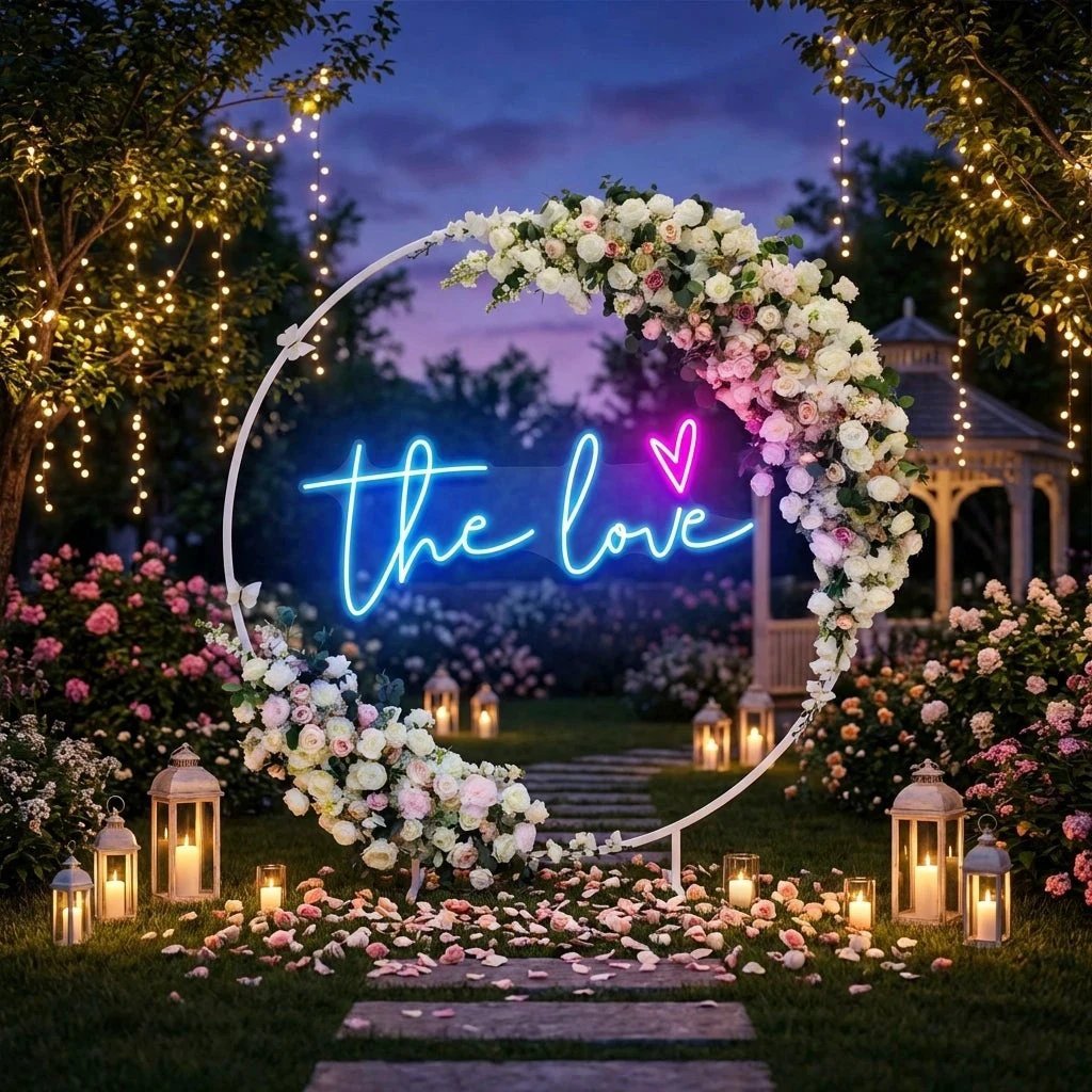 The Love Led Neon Sign Light