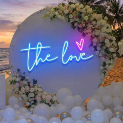 The Love Led Neon Sign Light
