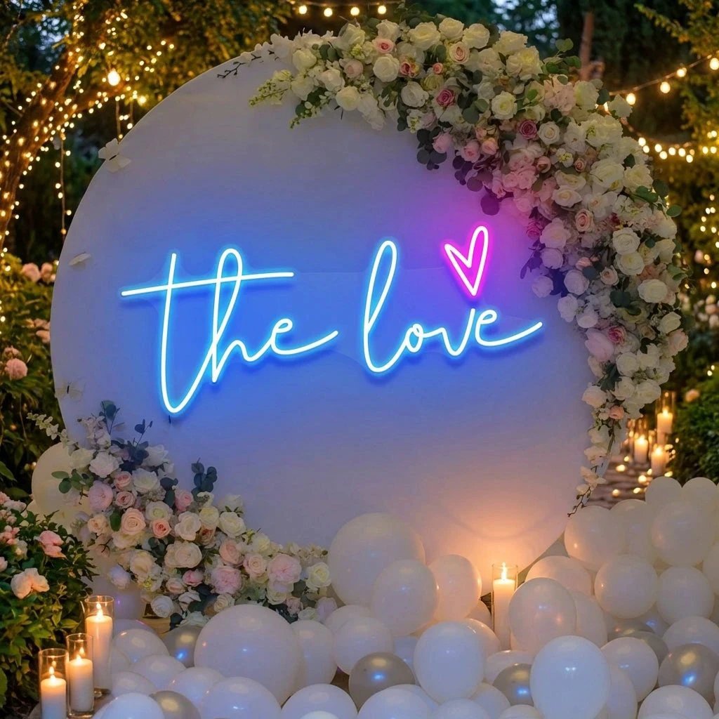 The Love Led Neon Sign Light