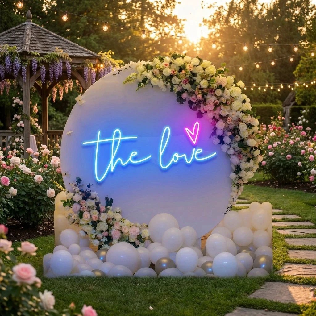 The Love Led Neon Sign Light