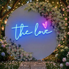 The Love Led Neon Sign Light