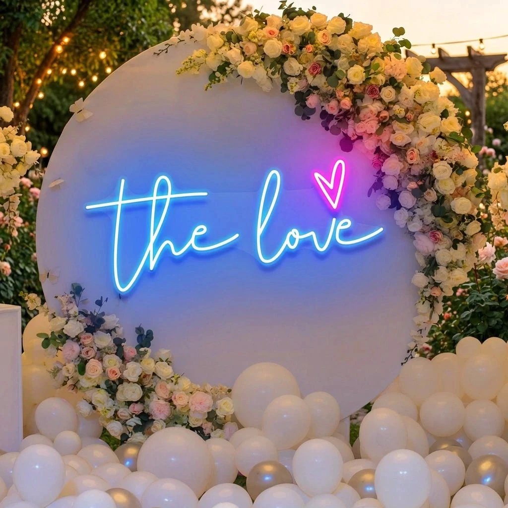 The Love Led Neon Sign Light
