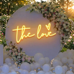 The Love Led Neon Sign Light
