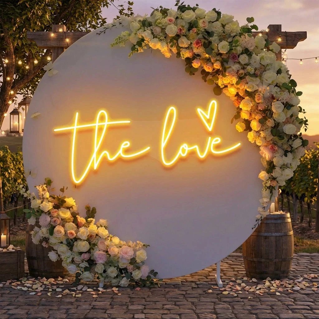 The Love Led Neon Sign Light
