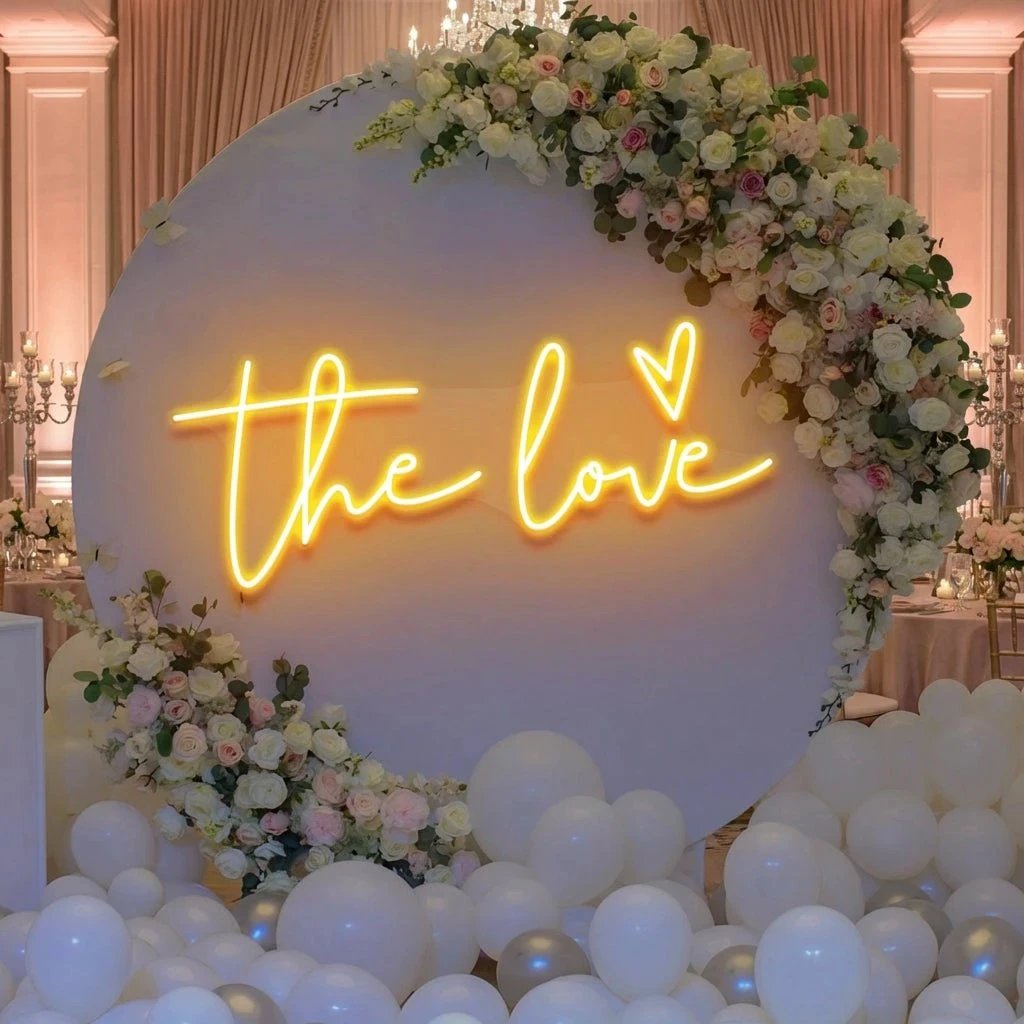 The Love Led Neon Sign Light