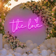 The Love Led Neon Sign Light