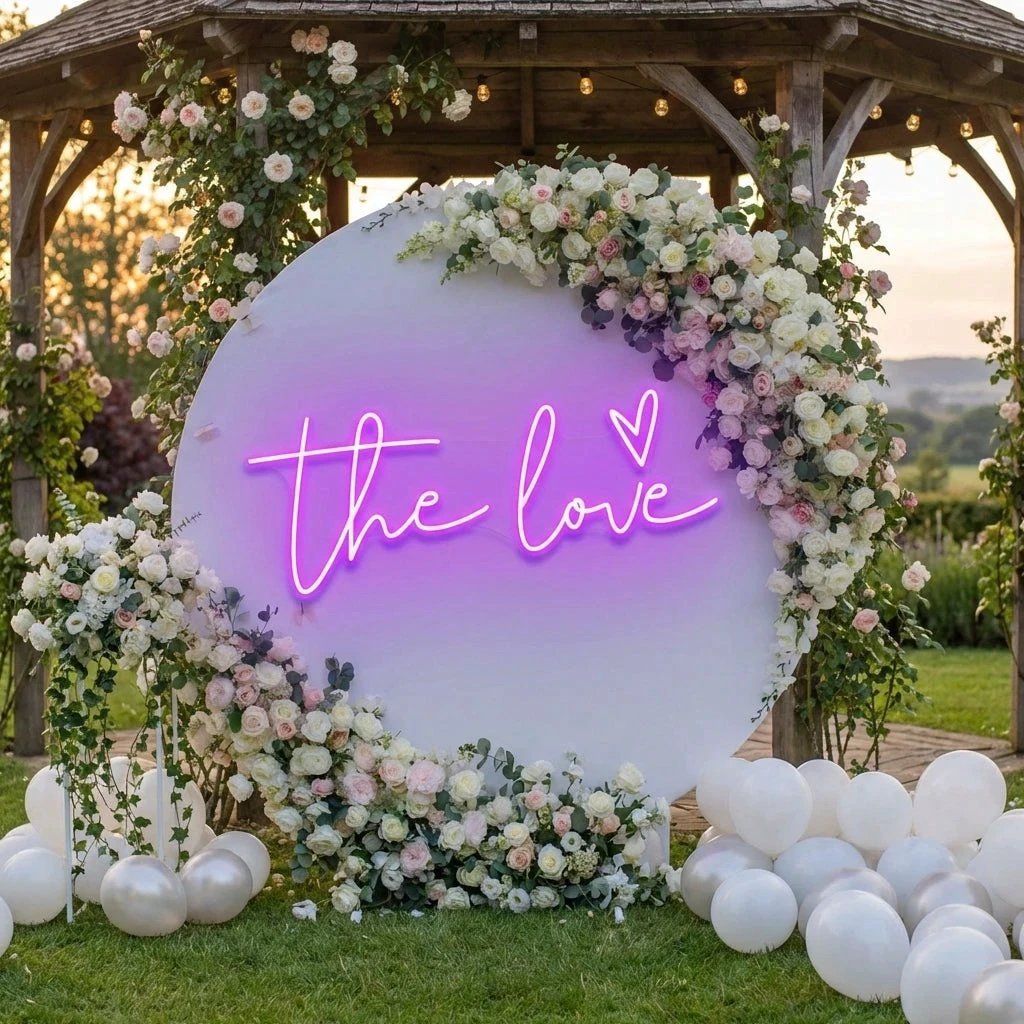 The Love Led Neon Sign Light