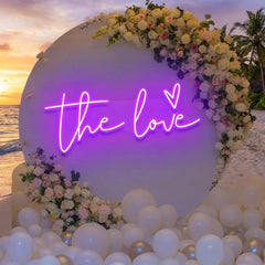The Love Led Neon Sign Light