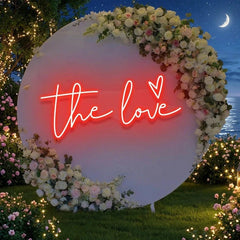 The Love Led Neon Sign Light