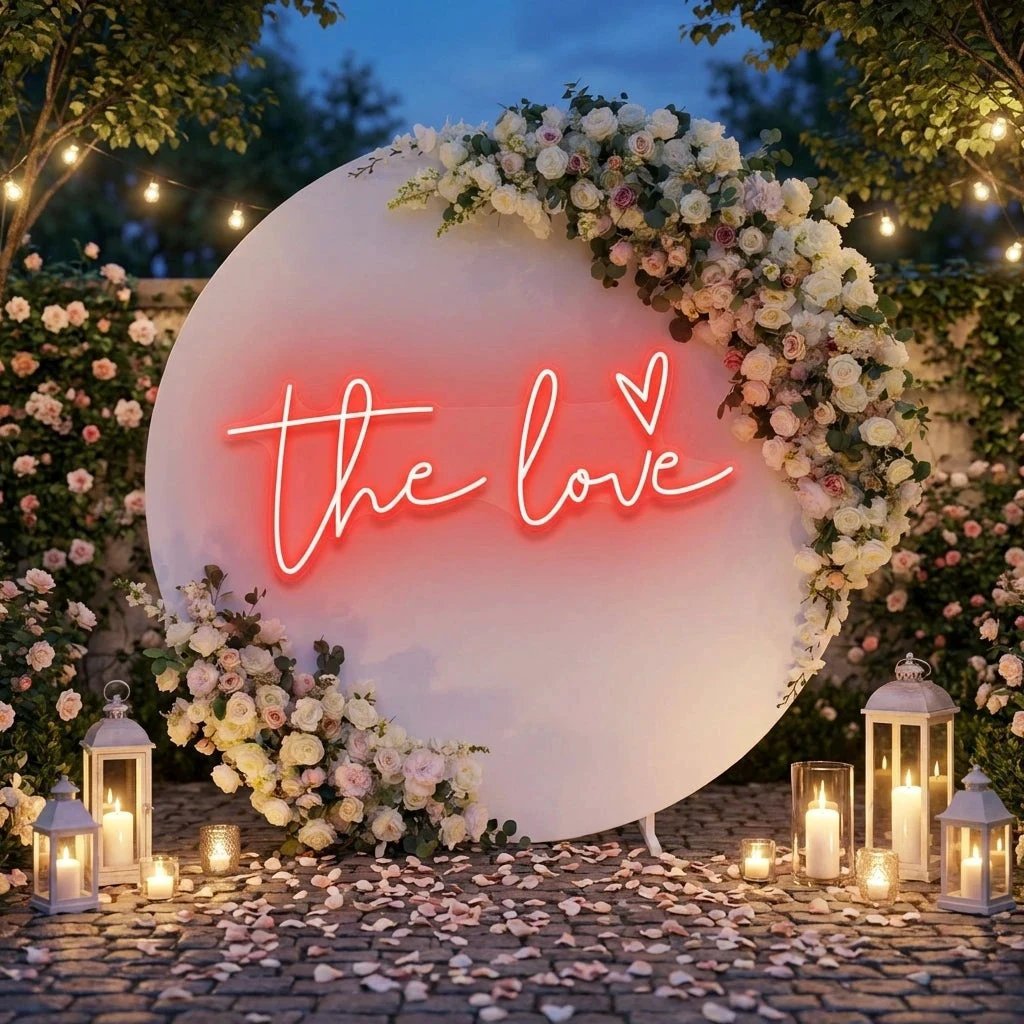 The Love Led Neon Sign Light