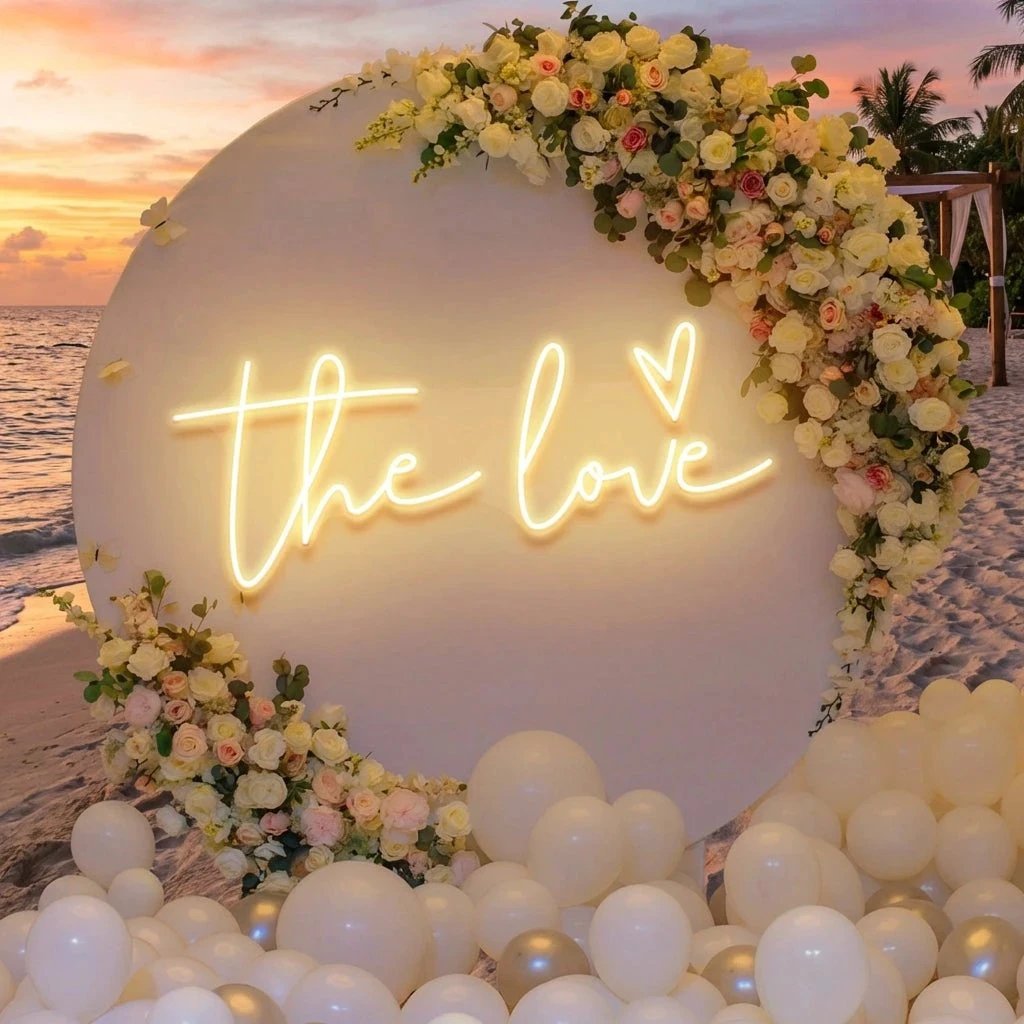 The Love Led Neon Sign Light