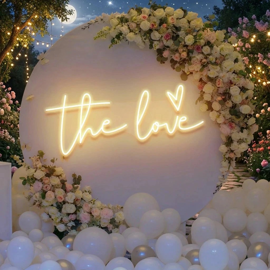 The Love Led Neon Sign Light