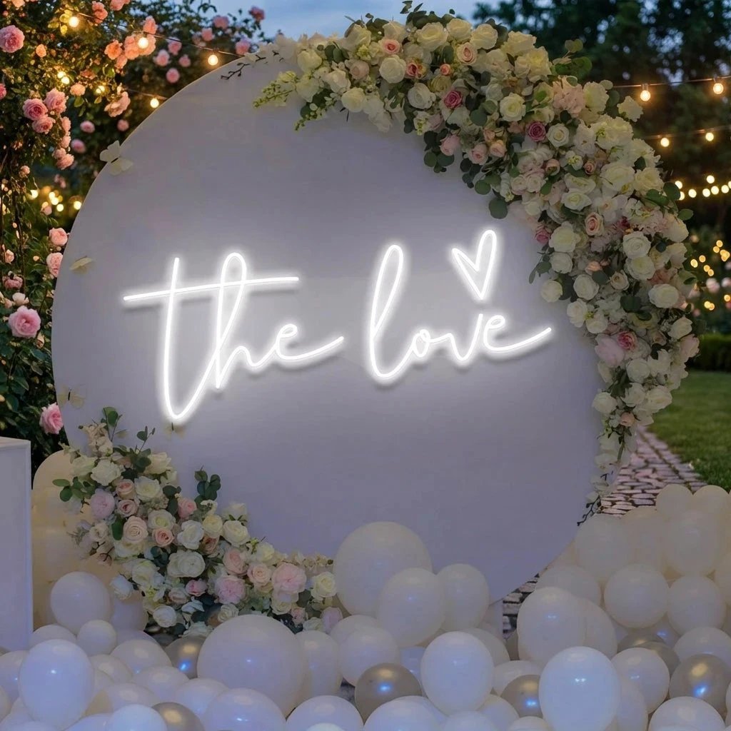 The Love Led Neon Sign Light