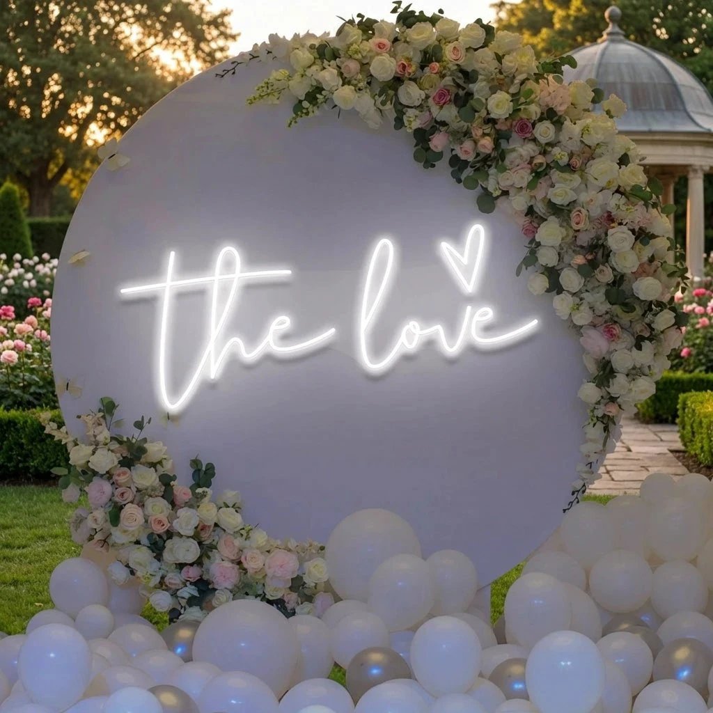 The Love Led Neon Sign Light