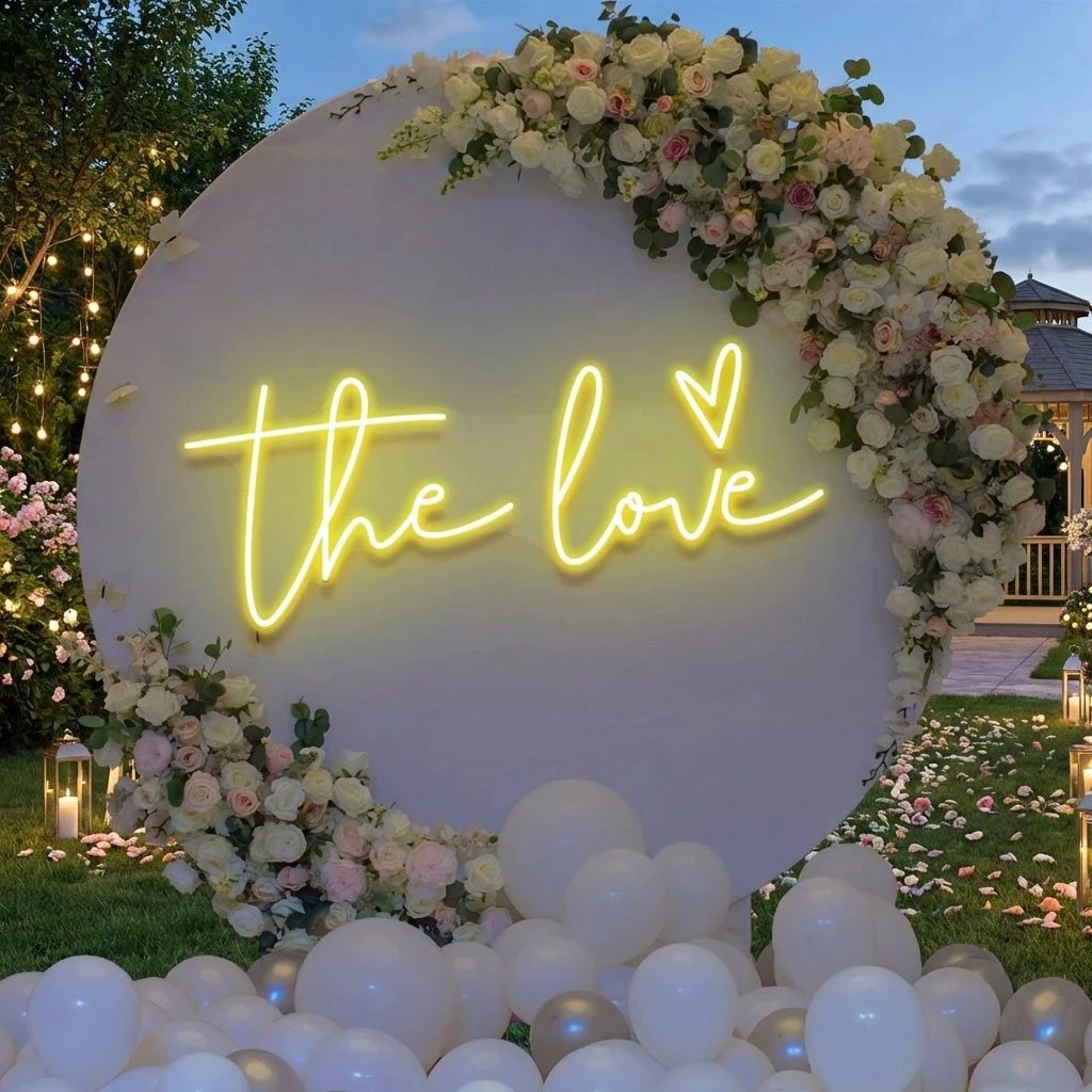 The Love Led Neon Sign Light