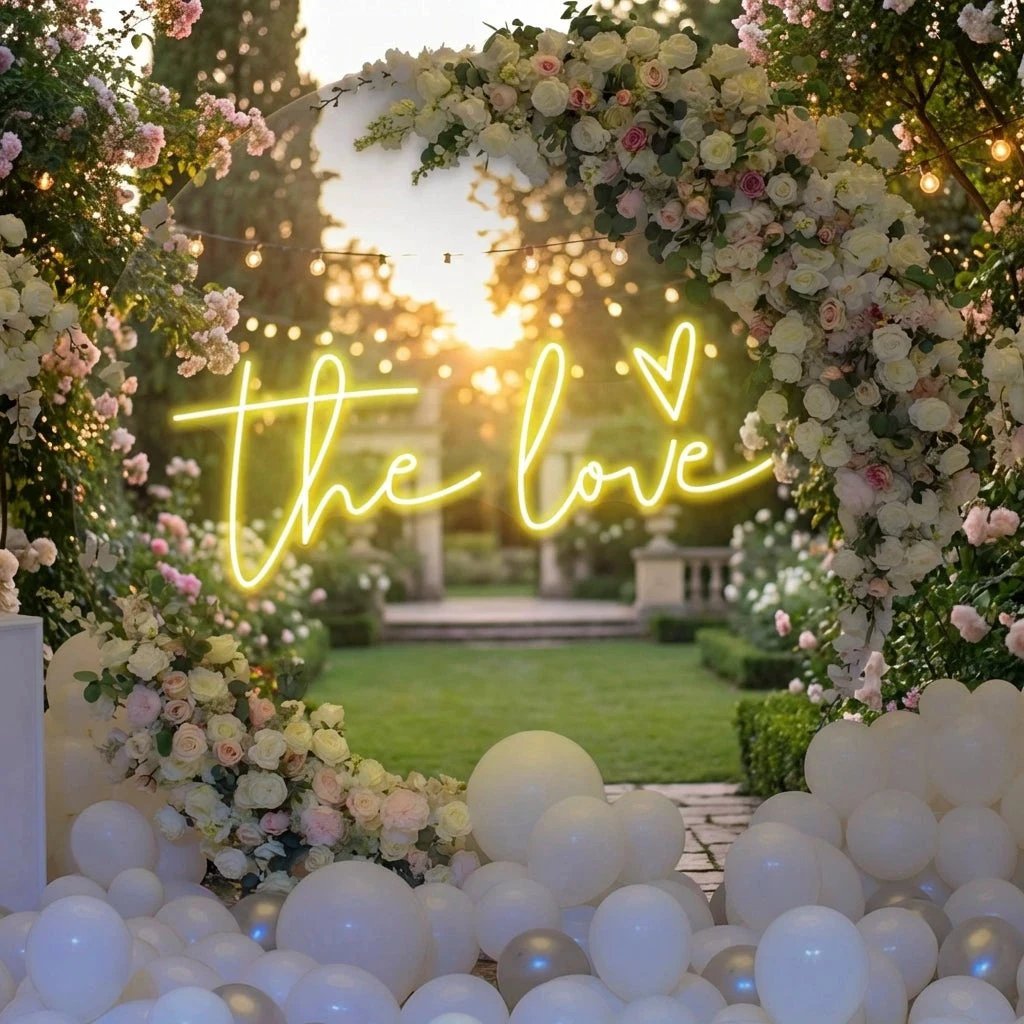 The Love Led Neon Sign Light