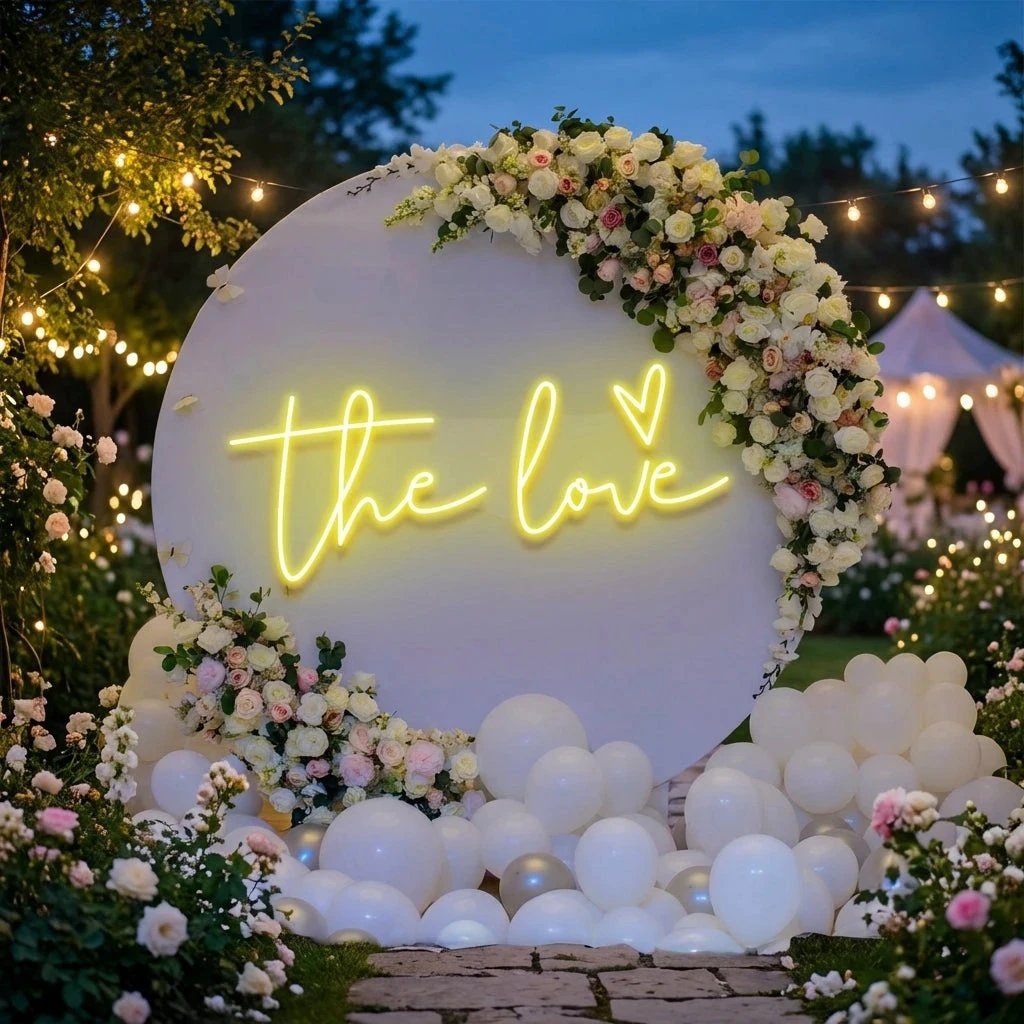The Love Led Neon Sign Light