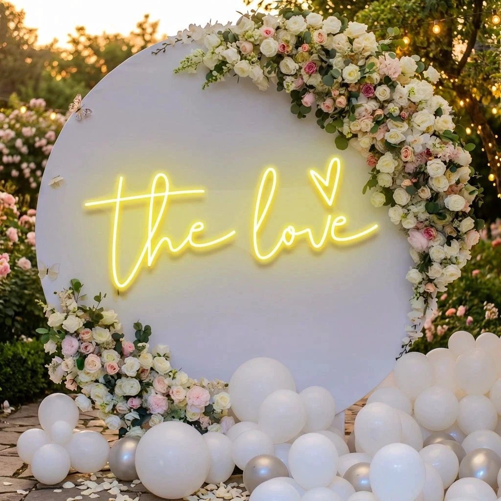 The Love Led Neon Sign Light