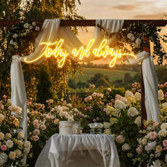 Today And Always Led Neon Sign Light