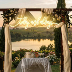 Today And Always Led Neon Sign Light