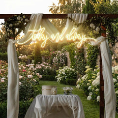 Today And Always Led Neon Sign Light