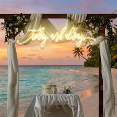 Today And Always Led Neon Sign Light