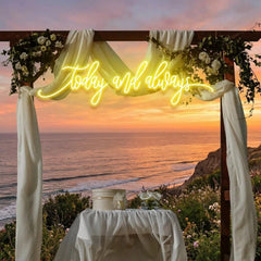 Today And Always Led Neon Sign Light