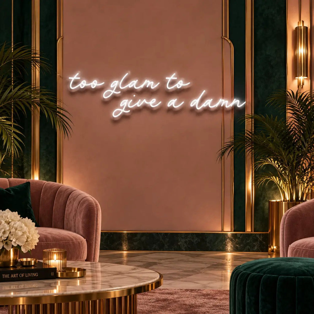 Too Glam to Give a Damn
